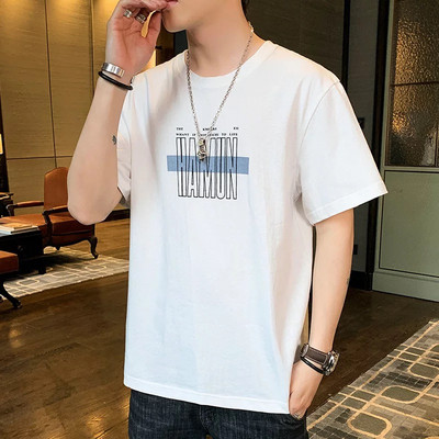 Нов модел памучна тениска с апликация