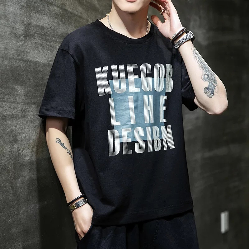 Нов модел памучна тениска с апликация