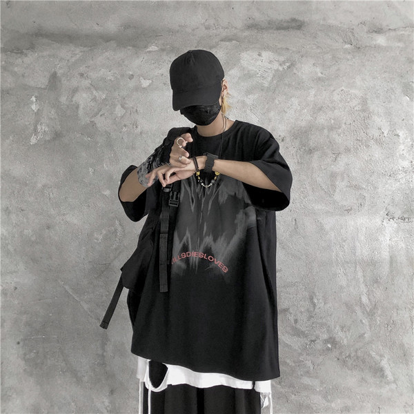 Tricou de vara cu aplicatie pentru barbati