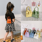 Moodne lühikese ja pika sangaga lastekott tavaline mudel