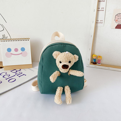 Καλθημερινό παιδικό σακίδιο με κοντή λαβή και φερμουάρ