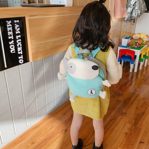 Παιδικό μοντέρνο σακίδιο με τρισδιάστατα στοιχεία για κορίτσια