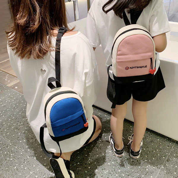 Παιδικό καθημερινό σακίδιο με επιγραφή και φερμουάρ