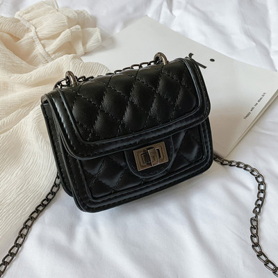 Παιδική μοντέρνα τσάντα απλό μοντέλο με αγκράφα για κορίτσια