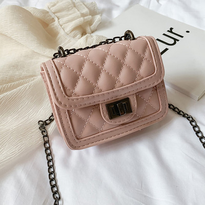 Παιδική μοντέρνα τσάντα απλό μοντέλο με αγκράφα για κορίτσια