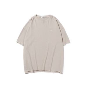 Ανδρικό μπλουζάκι με επιγραφή και οβάλ λαιμόκοψη - σε διάφορα χρώματα