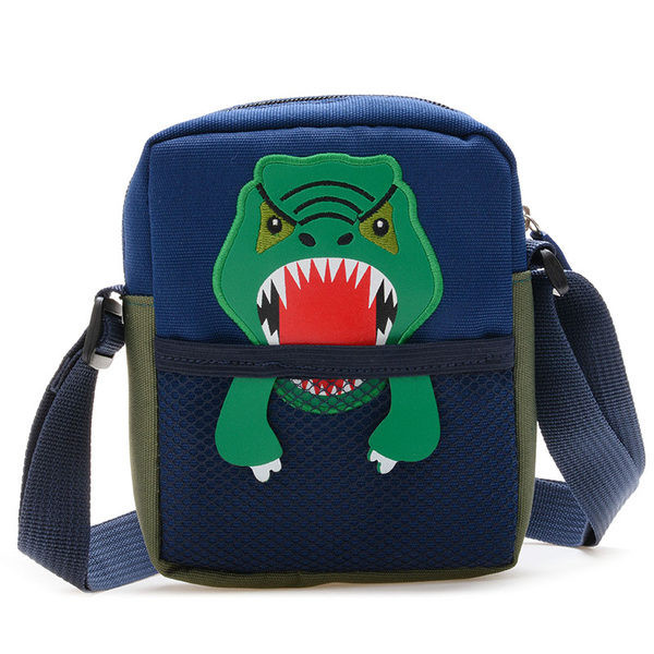 Kaasaegne pika sanga ja aplikatsiooniga laste kandiline kott