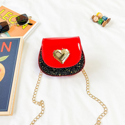 Стилна детска чанта с дълга дръжка за момичета