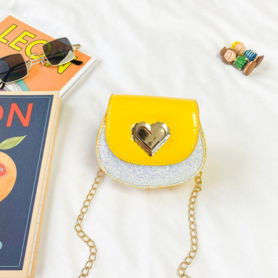 Стилна детска чанта с дълга дръжка за момичета