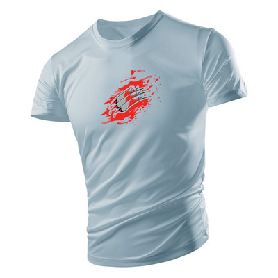 Meeste sportlik 3/4 varrukatega t-särk