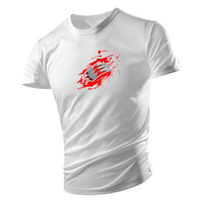 Meeste sportlik 3/4 varrukatega t-särk