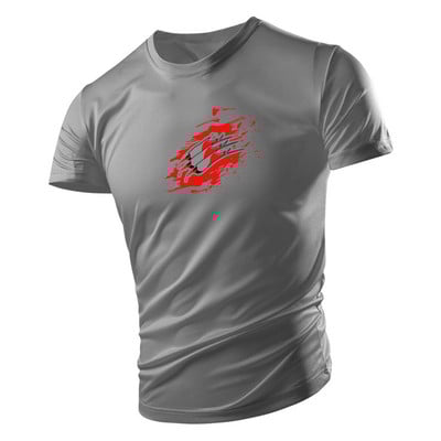 Meeste sportlik 3/4 varrukatega t-särk