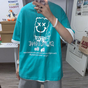 Ανδρικό casual μπλουζάκι με κοντά μανίκια - δύο μοντέλα