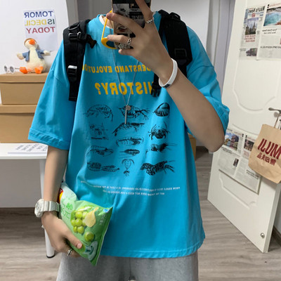 Ανδρικό casual μπλουζάκι με κοντά μανίκια - δύο μοντέλα