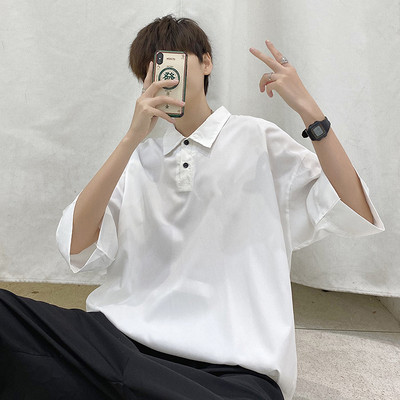 Ljetna bluza s klasičnim ovratnikom i gumbima