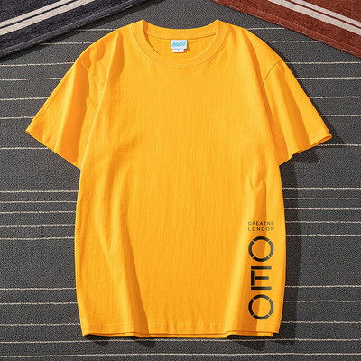 Ανδρικό μπλουζάκι με 3/4 μανίκια και επιγραφές