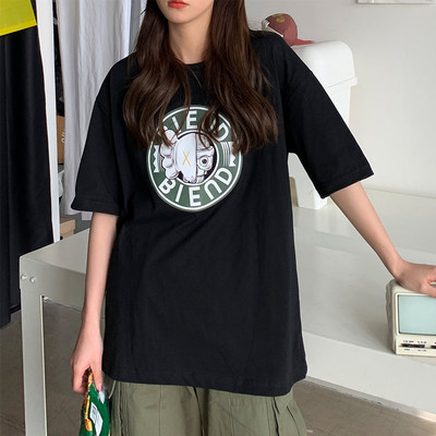 Καλοκαιρινό t-shirt unisex μοντέλο με απλικέ