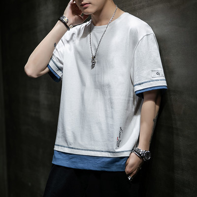 Ανδρικό καλοκαιρινό μπλουζάκι με 3/4 μανίκια σε διάφορα μοντέλα