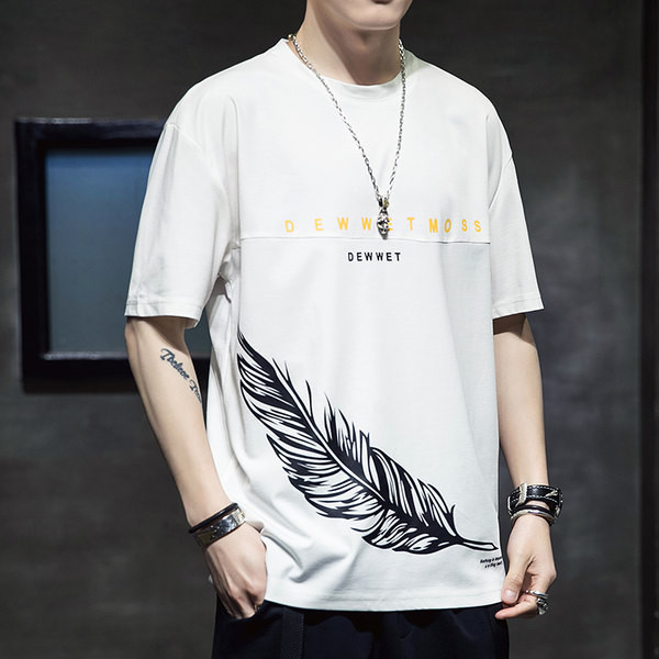 Suleaplikatsiooniga vabaaja lai meeste T-särk