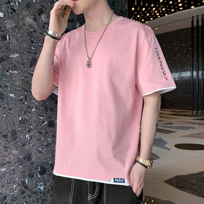 Casual ανδρικό μπλουζάκι με κοντά μανίκια σε διάφορα μοντέλα