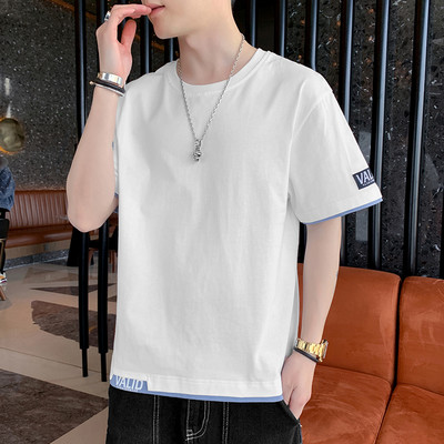 Casual ανδρικό μπλουζάκι με κοντά μανίκια σε διάφορα μοντέλα