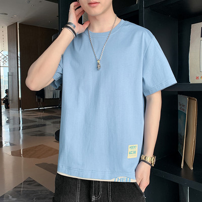 Casual ανδρικό μπλουζάκι με κοντά μανίκια σε διάφορα μοντέλα