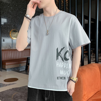 Casual ανδρικό μπλουζάκι με κοντά μανίκια σε διάφορα μοντέλα