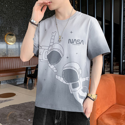 Casual ανδρικό μπλουζάκι με κοντά μανίκια σε διάφορα μοντέλα