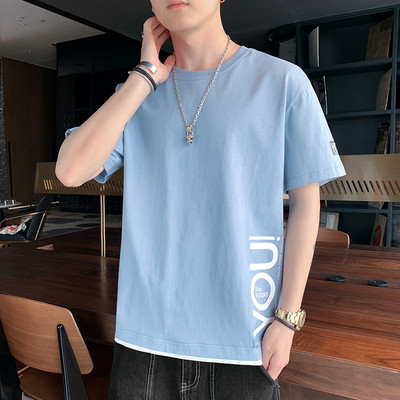 Casual ανδρικό μπλουζάκι με κοντά μανίκια σε διάφορα μοντέλα