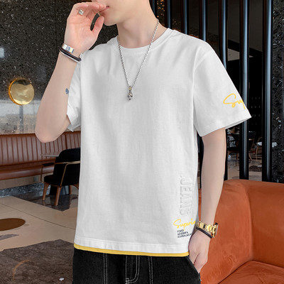 Casual ανδρικό μπλουζάκι με κοντά μανίκια σε διάφορα μοντέλα