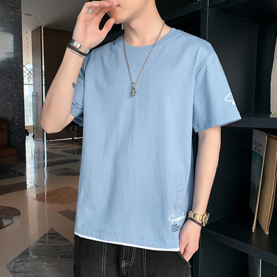 Casual ανδρικό μπλουζάκι με κοντά μανίκια σε διάφορα μοντέλα