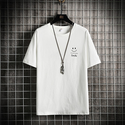 Igapäevaseks kasutamiseks sobiv meeste puuvillane 3/4 varrukatega pluus