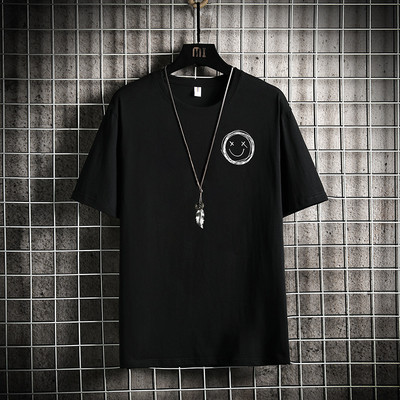 Igapäevaseks kasutamiseks sobiv meeste puuvillane 3/4 varrukatega pluus