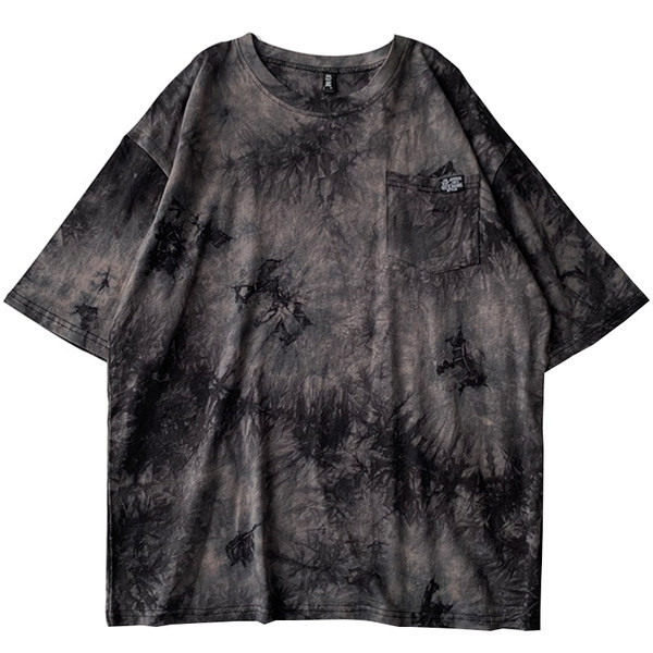 Suvine lai sillerdavates toonides T-särk meestele