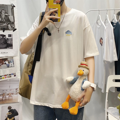 Καθημερινό καλοκαιρινό μπλουζάκι με κέντημα