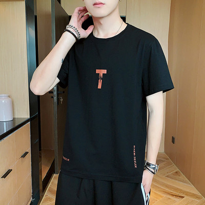 Ανδρικό μπλουζάκι με κοντά μανίκια σε διάφορα μοντέλα