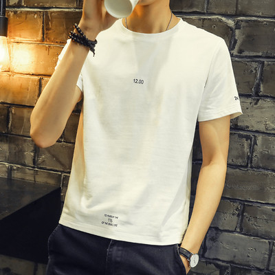 Ανδρικό μπλουζάκι με κοντά μανίκια σε διάφορα μοντέλα