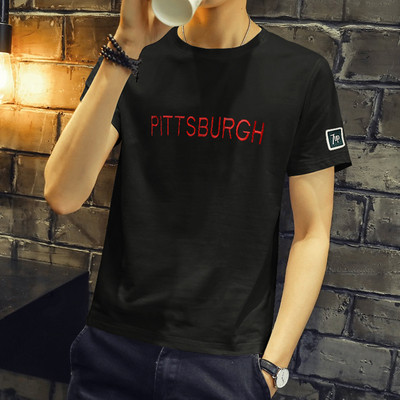 Ανδρικό μπλουζάκι με κοντά μανίκια σε διάφορα μοντέλα