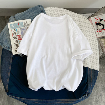 Ανδρικό μπλουζάκι απλό μοντέλο με οβάλ λαιμόκοψη