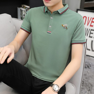 Uue mudeli klassikalise krae ja tikandiga meeste pluus