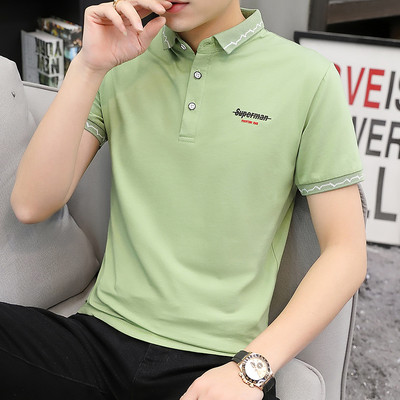 Uue mudeli klassikalise krae ja tikandiga meeste pluus