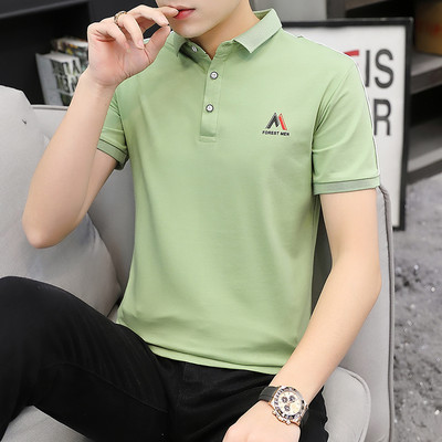 Uue mudeli klassikalise krae ja tikandiga meeste pluus