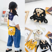 Kaasaegne pika sanga ja 3D elemendiga lastekott