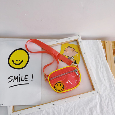 Κομψή παιδική μικρή τσάντα με φερμουάρ