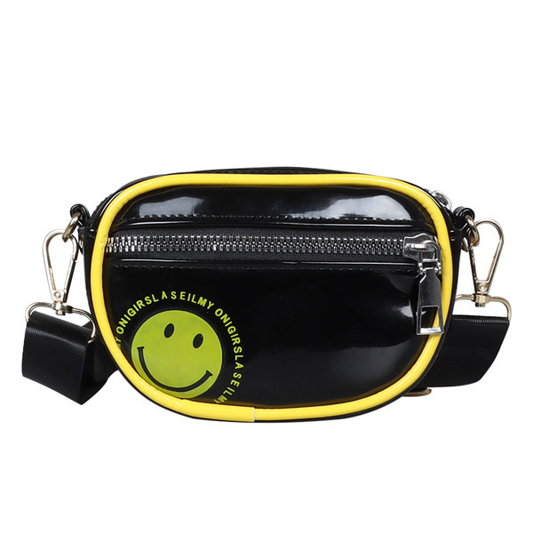 Κομψή παιδική μικρή τσάντα με φερμουάρ