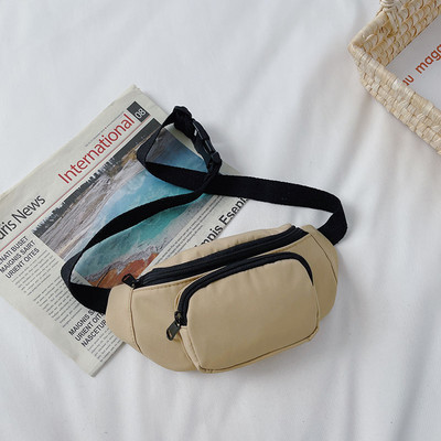 Casual παιδική τσάντα απλό μοντέλο με φερμουάρ