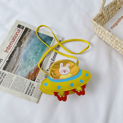 Μοντέρνα παιδική τσάντα με μακριά λαβή για κορίτσια