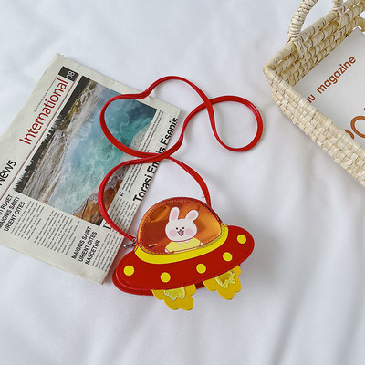 Μοντέρνα παιδική τσάντα με μακριά λαβή για κορίτσια