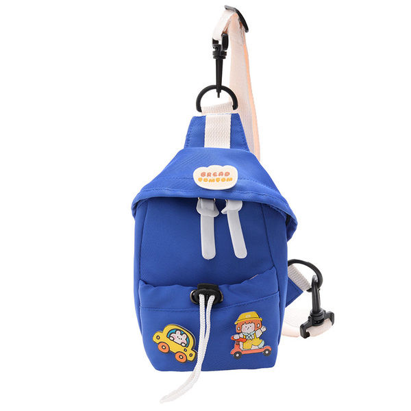 Kaasaegne tõmbluku ja 3D elemendiga lastekott