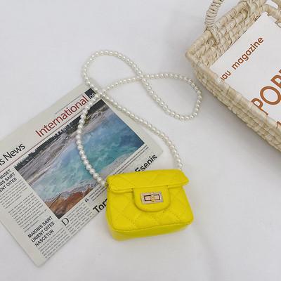 Κομψή παιδική μίνι τσάντα με αγκράφα για κορίτσια